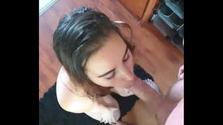 Ti fi souse dick mwen jis vale tout kom mwen / vizaj