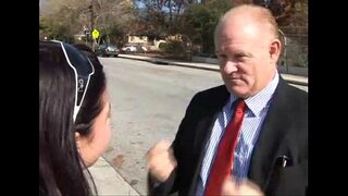 Tera Wray og gamal mann