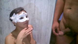 NanaBukkake - Nana fazendo boquete walay amigo.