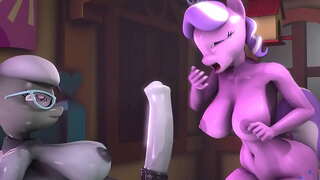 Futa ငွေဇွန်းႏွင့္စိန် Tiara Facefuck-၆၀FPS