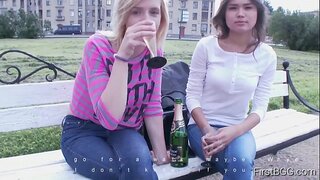 FirstBGG.com - Jane Fox &amp;amp; Bella Donna - Threesome With All Natural പെൺകുട്ടികൾ