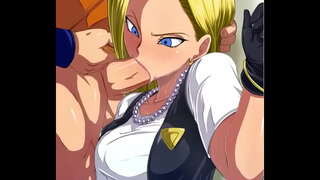 Android 18 Blowjob