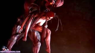 Seksi Deklet Je Zajebal Z Pošasti 7