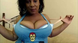 De Espesor Y Tetona Caramelo Gatito!