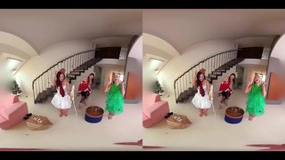 آخر تین گرم ، شہوت انگیز babes ویڈیو مفت مکمل کرسمس کے تجربے!