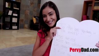 S. pitit fi li vle papa a kòk chante nan jou valentine a